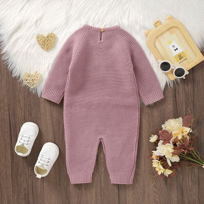Baby Heart Casual Jumpsuit – Trendy Romper for Babies