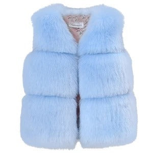New Baby Girl Winter Vest Coat – Warm Outerwear