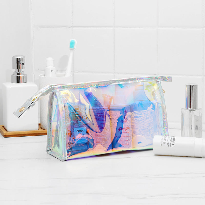 Women’s Transparent Laser Cosmetic Bag