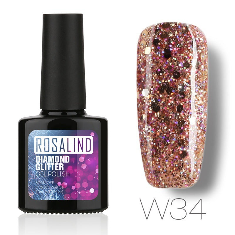 Diamond Nail Gel – Shiny Long-Lasting Gel Polish for Sparkling Nail Art