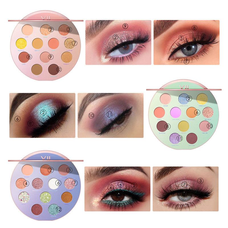 12-Color Time Eyeshadow Palette