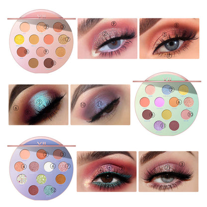 12-Color Time Eyeshadow Palette