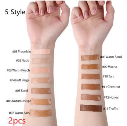 "Liquid Foundation Oil Control Concealer Makeup Base"