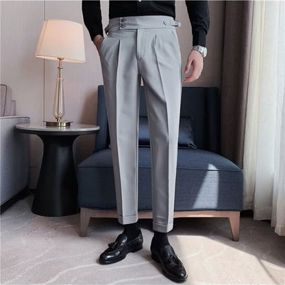 Men’s British Style Suit Pants