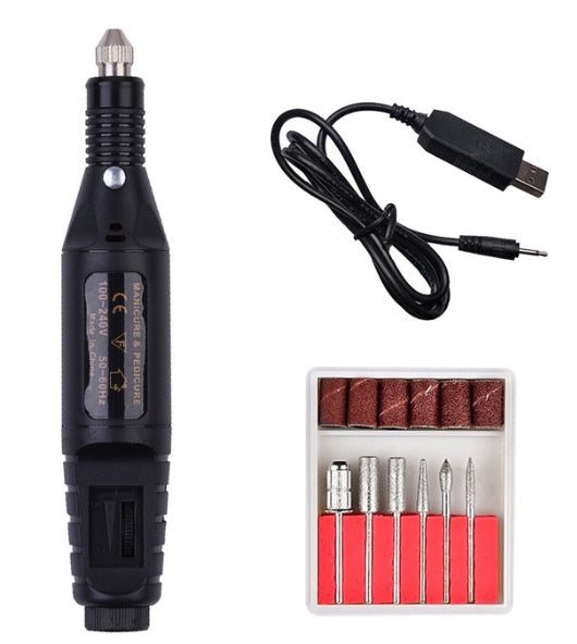Electric Nail Polish Machine Pen – Professional Nail Art Drill Tool for Manicure & Pedicure