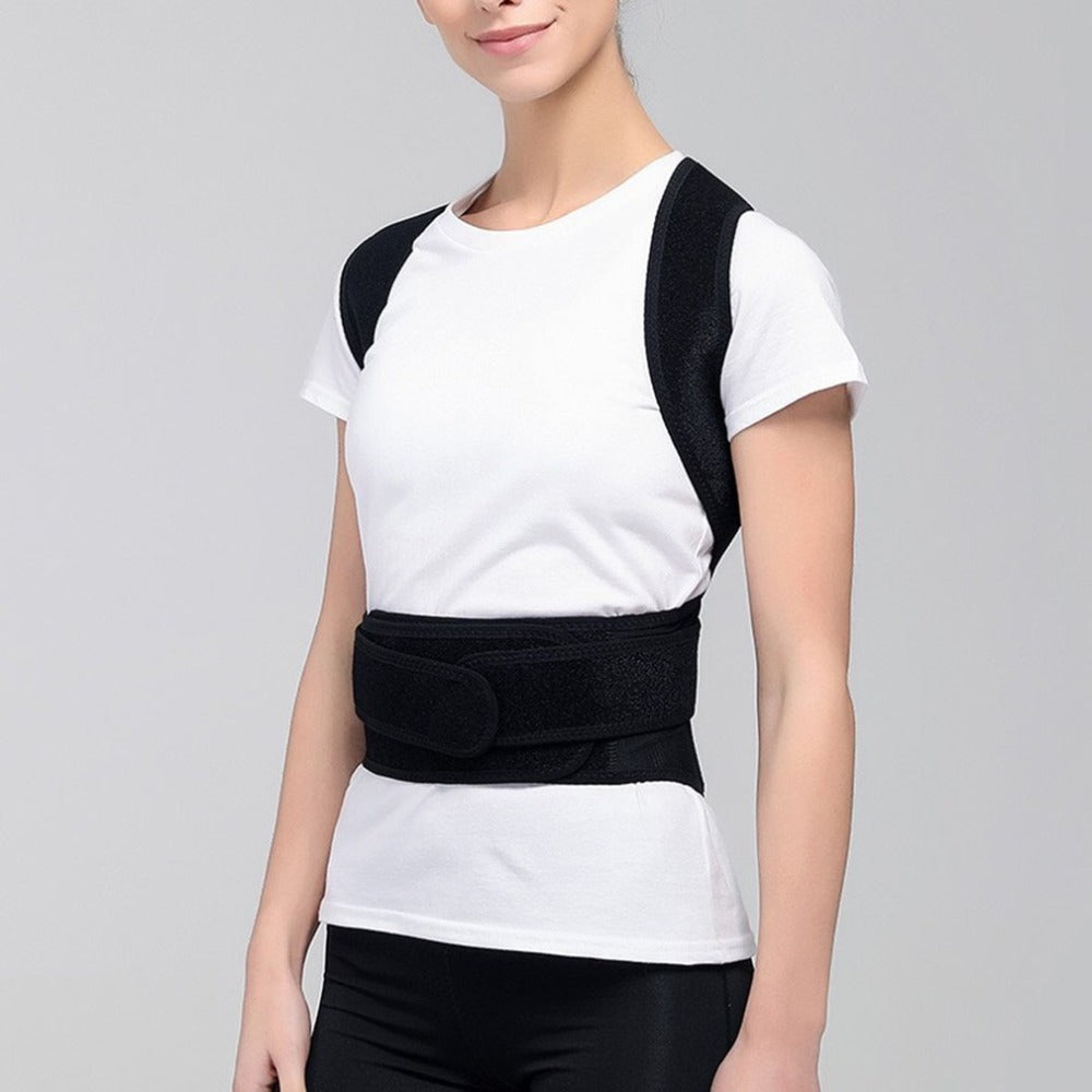Adjustable Spine Bending Posture Corrector Brace for Back & Shoulder Support – Relieves Hunchback, Slouching & Spinal Misalignment