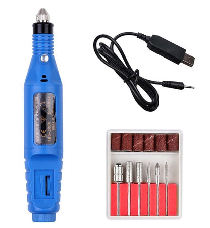 Electric Nail Polish Machine Pen – Professional Nail Art Drill Tool for Manicure & Pedicure