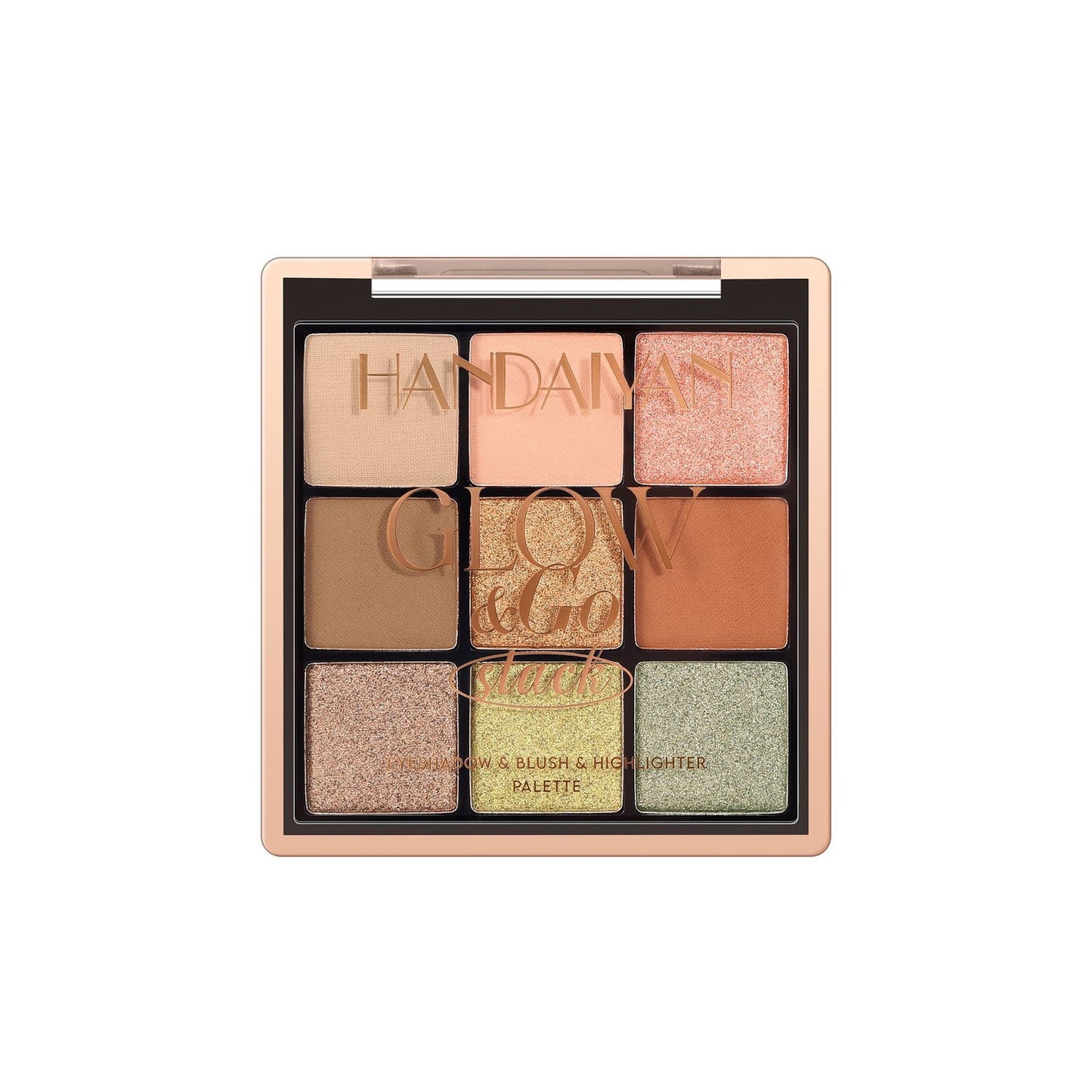 3-in-1 Eyeshadow, Blush & Highlight Palette