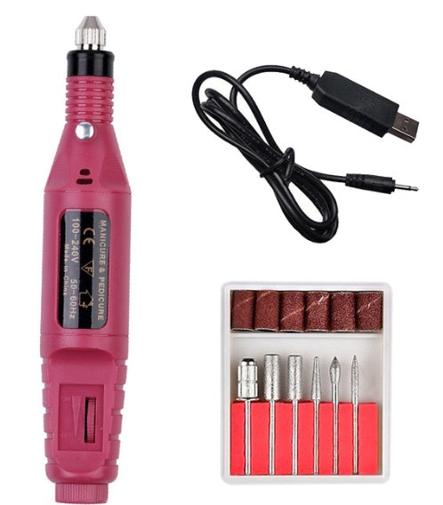 Electric Nail Polish Machine Pen – Professional Nail Art Drill Tool for Manicure & Pedicure