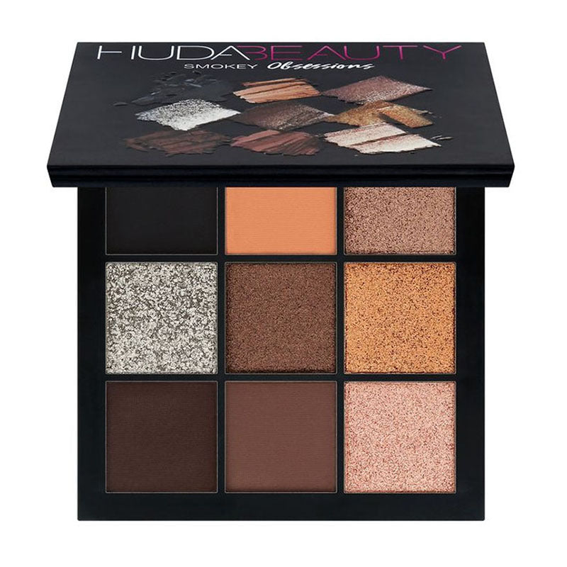 18-Color Eyeshadow Palette – Matte & Pearlescent Earth Tones