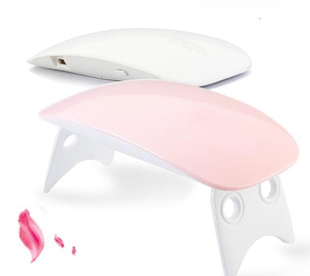 USB LED Nail Light – 6W Portable Light Therapy Machine for Quick Nail Drying