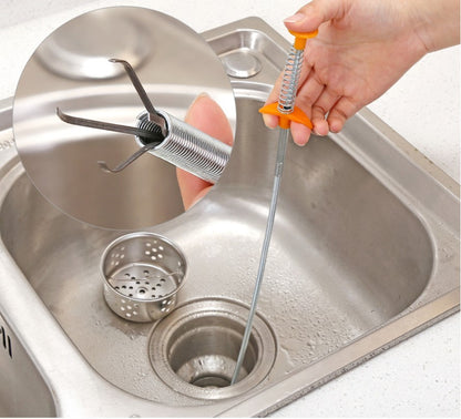 Household Drain Cleaner – Spring Tool