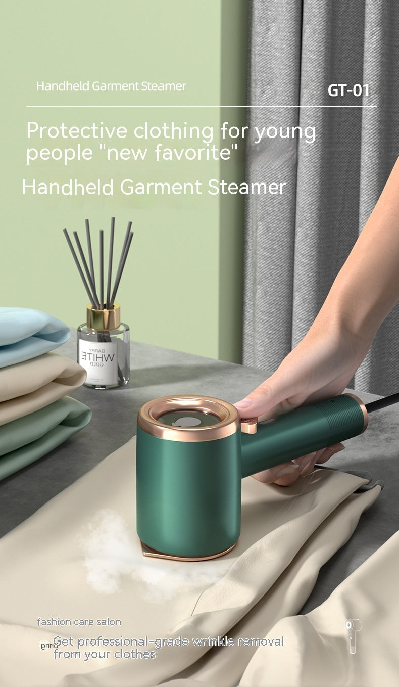 Mini Portable Garment Steamer – Handheld Fabric Steam Iron for Clothes & Travel