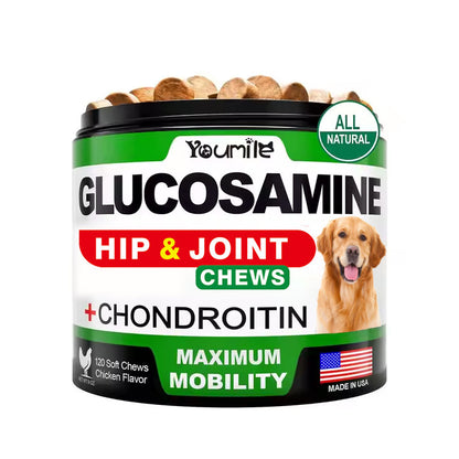 Pet Hip & Joint Supplement with Chondroitin – Support Mobility & Joint Health for Dogs
