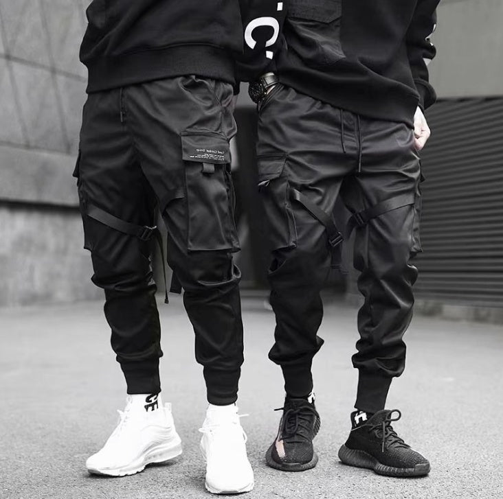 Men’s Harem Joggers – Streetwear Cargo Pants