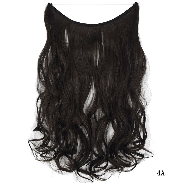 22-Inch Invisible Wire Hair Extension – Silky Straight Synthetic
