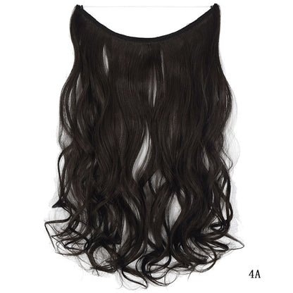 22-Inch Invisible Wire Hair Extension – Silky Straight Synthetic