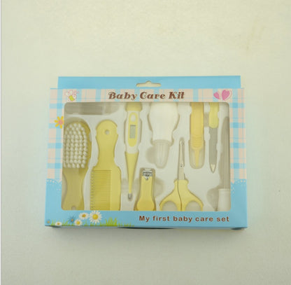 Maternal & Infant Care Set – Thermometer, Nasal Care & 10-Piece Baby Manicure Nail Clipper Kit