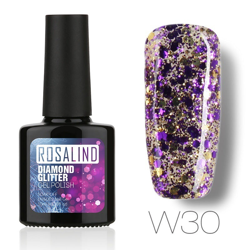 Diamond Nail Gel – Shiny Long-Lasting Gel Polish for Sparkling Nail Art