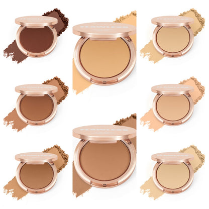 "PHOFAY Matte Setting Pressed Powder Makeup"