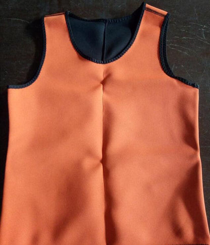 Men’s Sports Rubber Vest – Compression Waist Trainer Corset for Fitness