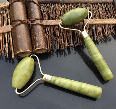 Jade Face Roller – Facial Massager for Tension Relief & Skin Care