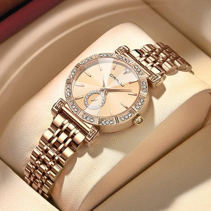 Women’s Steel Belt Diamond Watch