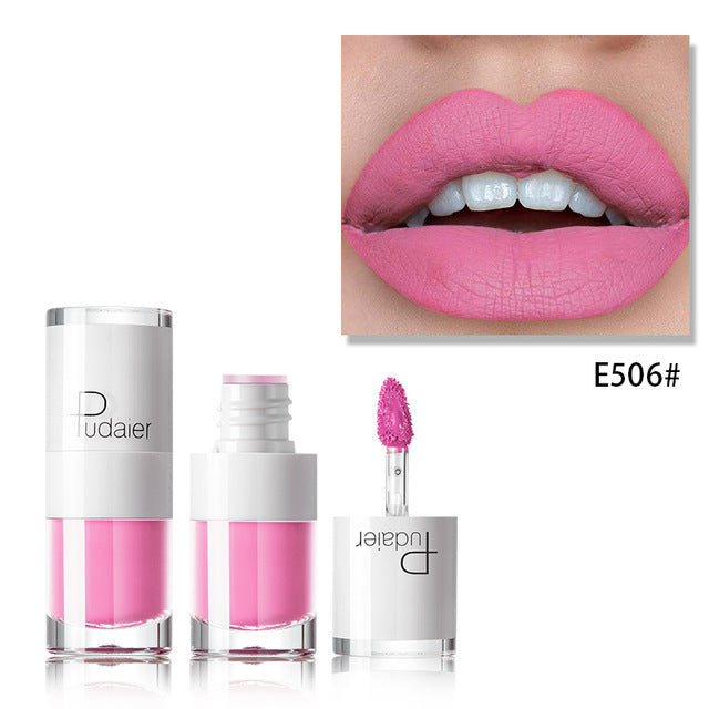 16-Color Matte Lipstick Set – Long Lasting & Moisturizing