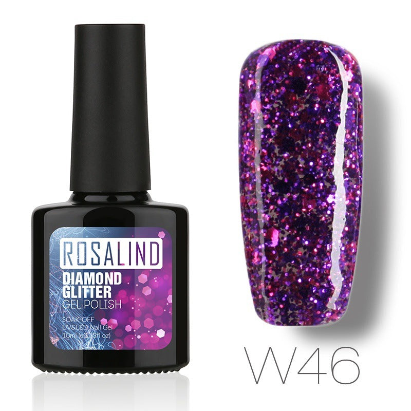Diamond Nail Gel – Shiny Long-Lasting Gel Polish for Sparkling Nail Art
