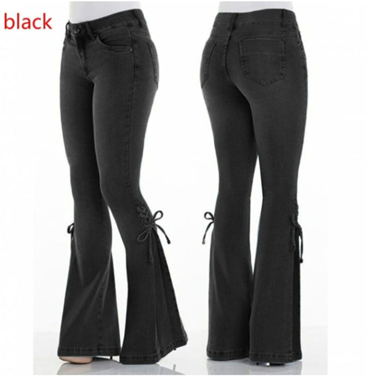 Women’s Mid-Waist Stretch Denim Jeans