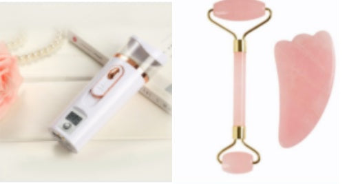 Jade Face Roller – Facial Massager for Tension Relief & Skin Care