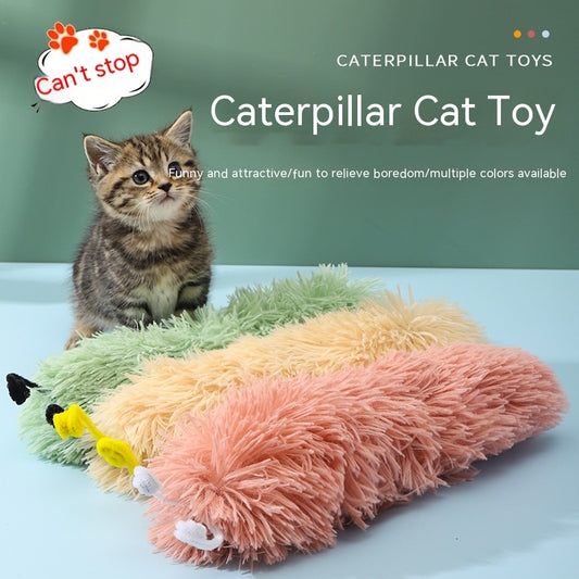 Caterpillar Ringing Paper Cat Toy – Bite Resistant & Stress Relief