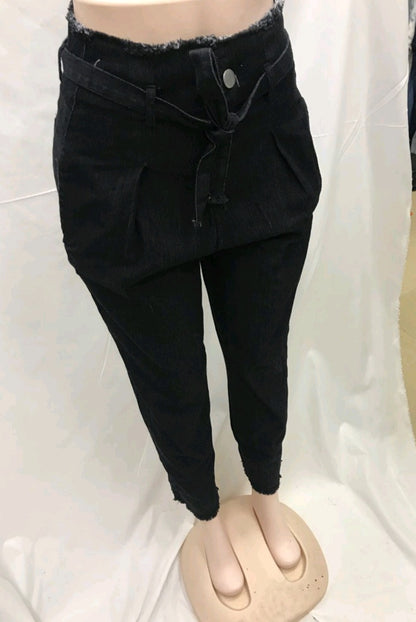 Women’s High-Waisted Washed Pencil Jeans