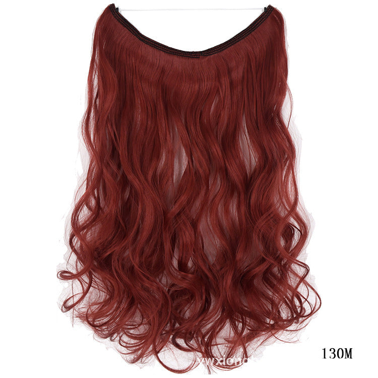 22-Inch Invisible Wire Hair Extension – Silky Straight Synthetic
