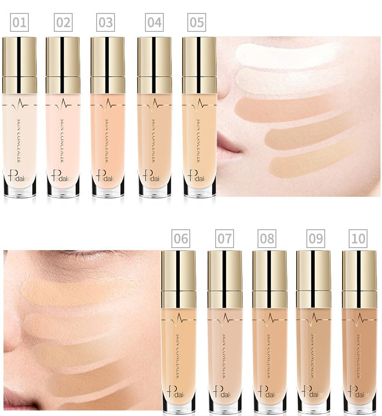 "Pudaier Foundation Professional Moisturizing Face Base Concealer Makeup"