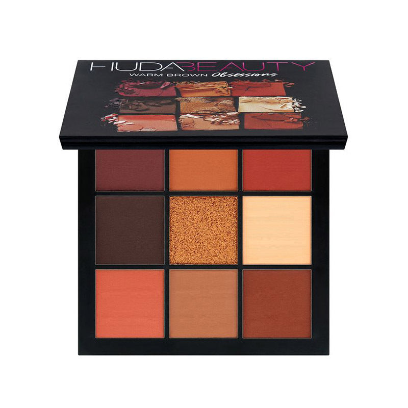 18-Color Eyeshadow Palette – Matte & Pearlescent Earth Tones