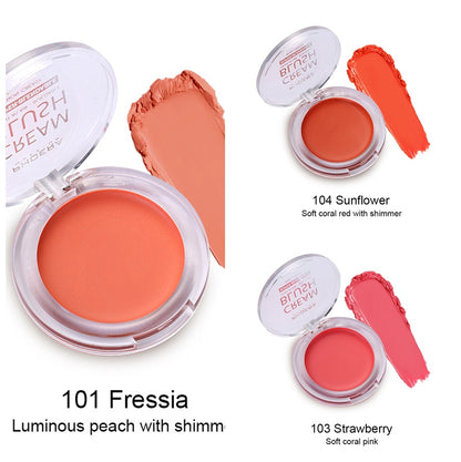 "PHOERA Light & Brightening Cream Blush Makeup"