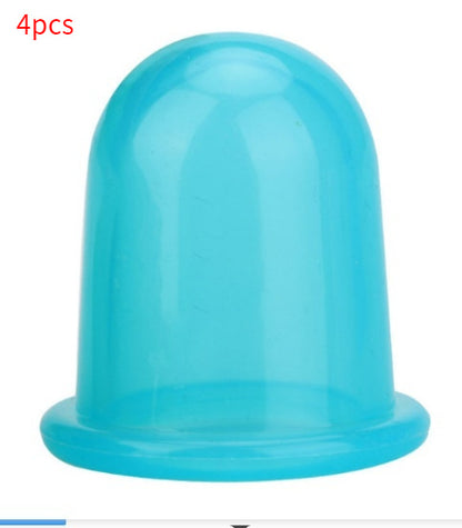 Silicone Vacuum Cupping Therapy Set – Transparent Medium Cup