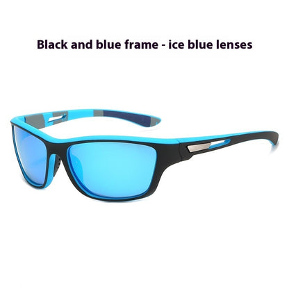 Fashion Sports Night Vision Glasses for Men Polarized Cycling Sunglasses