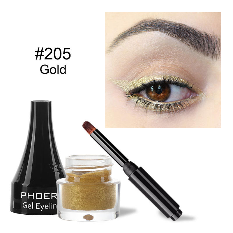 PHOERA 10 Color Eyeliner Set – Waterproof & Long Lasting