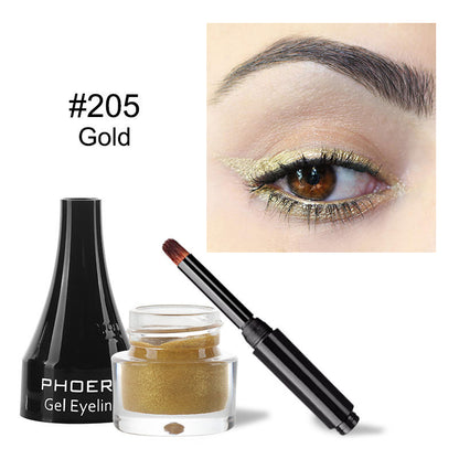 PHOERA 10 Color Eyeliner Set – Waterproof & Long Lasting