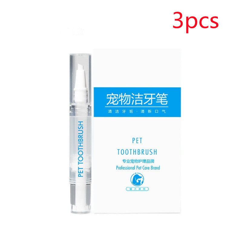 Pet Toothbrush Pen – Teeth Cleaning & Breath Freshening Tool for Dogs & Cats