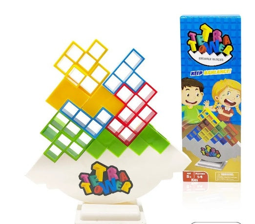 Balance Stacking Tower Game – Fun Block Puzzle for Kids & Adults