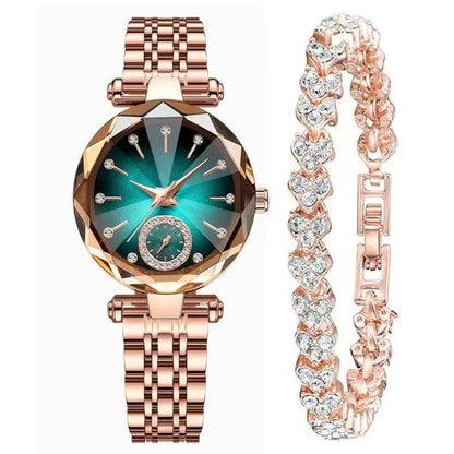 Women’s Casual Quartz Diamond Watch