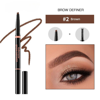Waterproof Triangle Eyebrow Pencil – 3D Carving Long-Lasting Brow