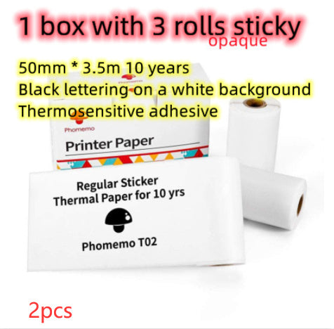 Portable Mini Thermal Label & Photo Printer | Bluetooth-Compatible | Price Tag & Student Study Aid Printer