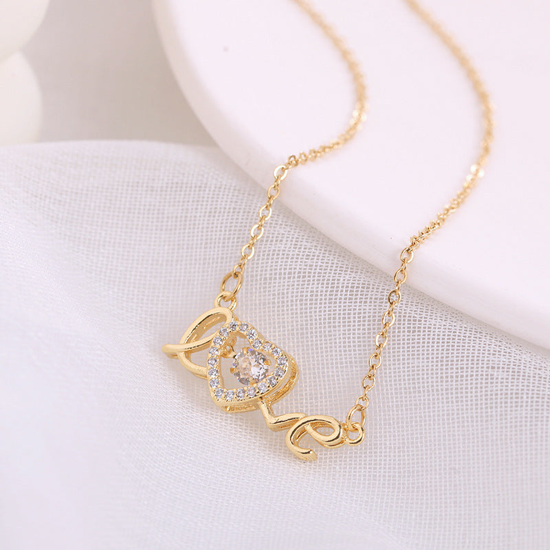 Titanium Steel Love Smart Necklace – Valentine’s Jewelry