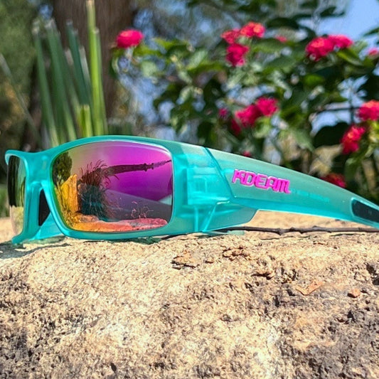 Trendy Outdoor Sports Polarized Sunglasses Men And Women Eye Protection Colorful Sunglasses