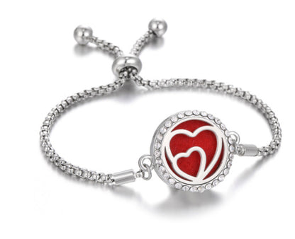 2024 New Kaleidoscope Aromatherapy Bracelet – Essential Oil Diffuser Locket Jewelry for Women