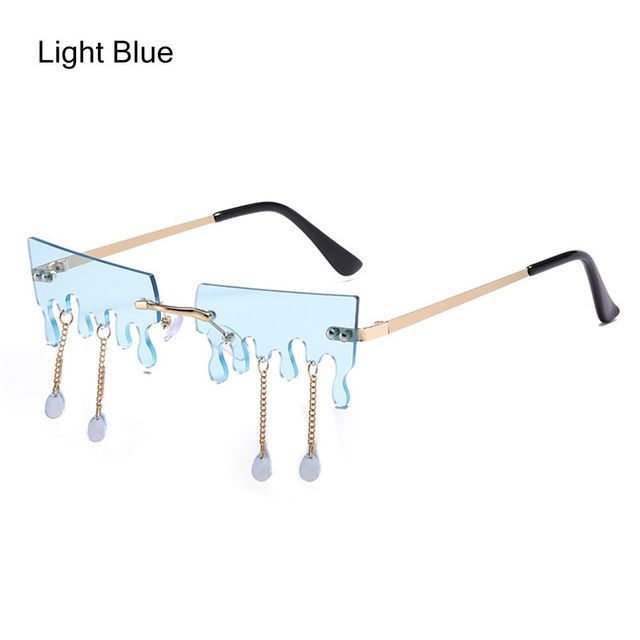 Butterfly Rimless Sunglasses – Fashion Women’s Shades